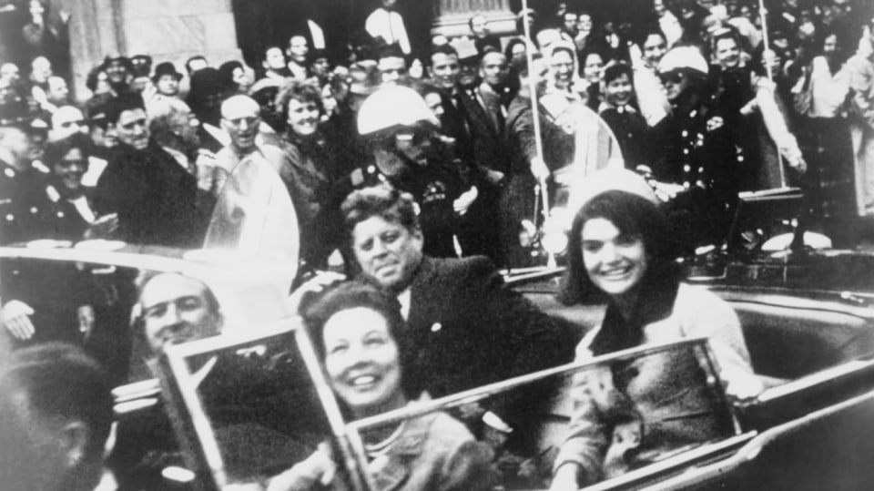 Kennedy těsně před smrtí